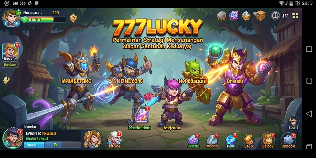 Gameplay SLG yang menegangkan dan penuh strategi.