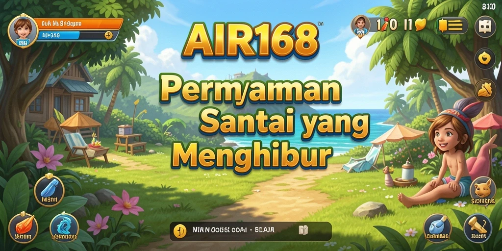 Tampilan gameplay AIR168 yang penuh warna dan menarik saat dimainkan.