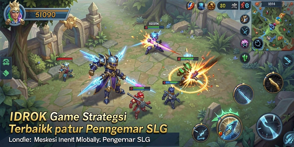 Gameplay seru dan menantang di IDROK dengan strategi mendalam.