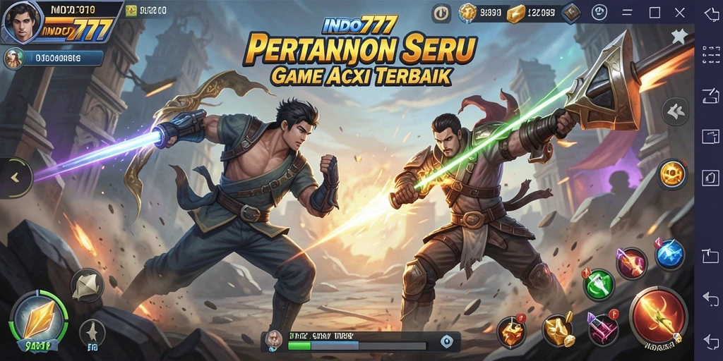 Screenshot menampilkan gameplay seru dari INDO777 dengan aksi yang mendebarkan.