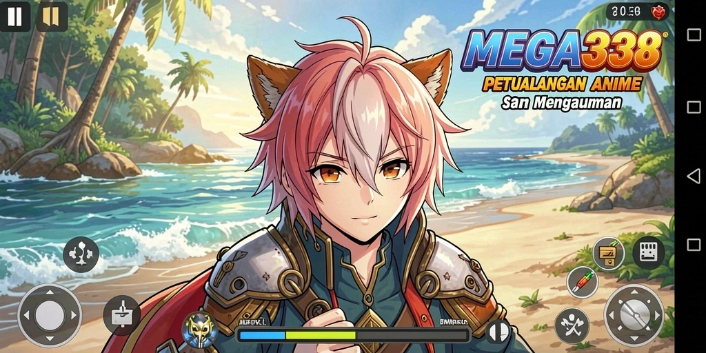 Gameplay seru dengan karakter anime yang menarik.