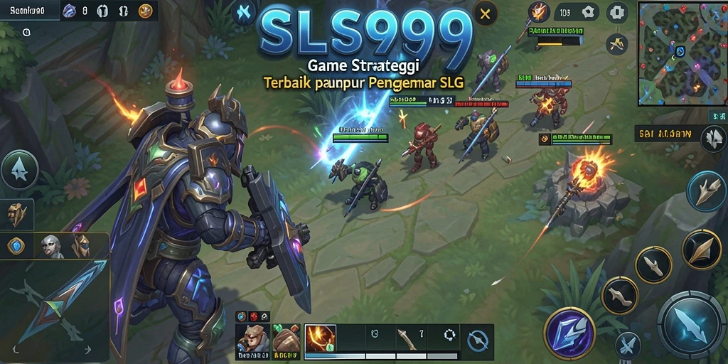 Tampilan gameplay mendalam SL999 dengan pertempuran dan strategi.